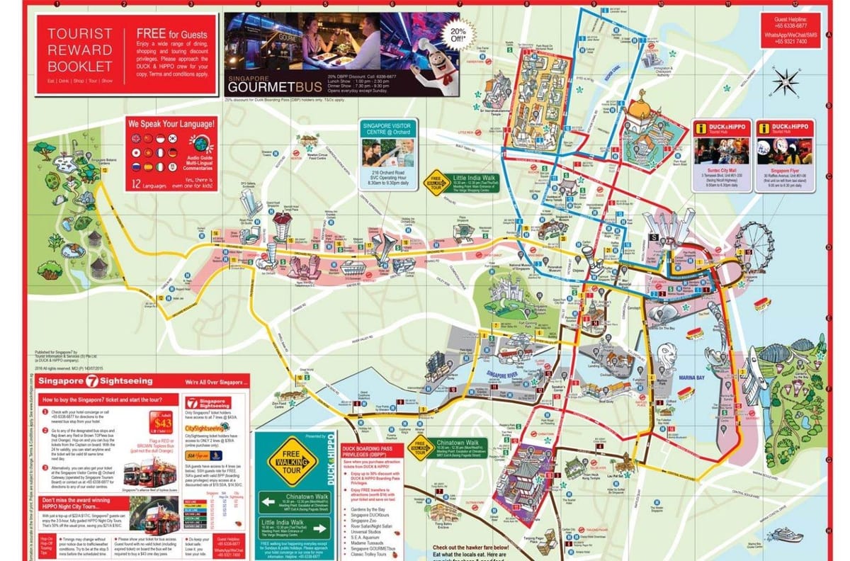 die Altstadt von Quebec City walking tour map